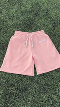 Embroidered Drawstring Shorts and T-Shirt Set