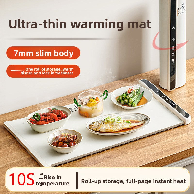 Foldable Electric Heating Food Warmer Plate