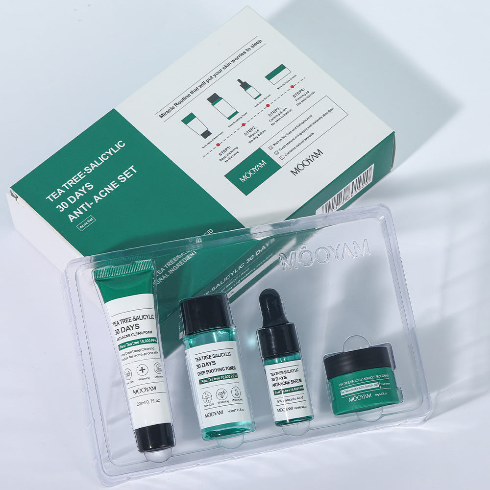 Tea Tree Salicylic Acid Facial Care Set