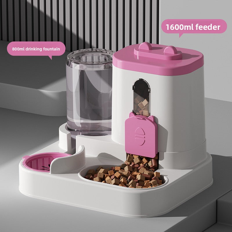 Automatic Pet Food and Water Dispenser
